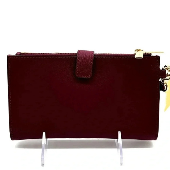 Michael Kors Large Double Zip Wallet Wristlet
Dark Cherry (NWT) - Picture 4 of 8